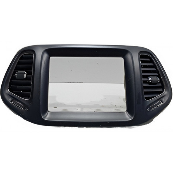 Moldura Central Multimidia Jeep Compass 2017 2020
